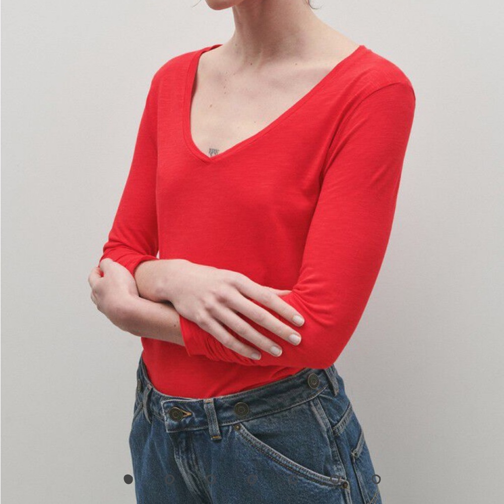 American Vintage // Long Sleeve Cotton Tee